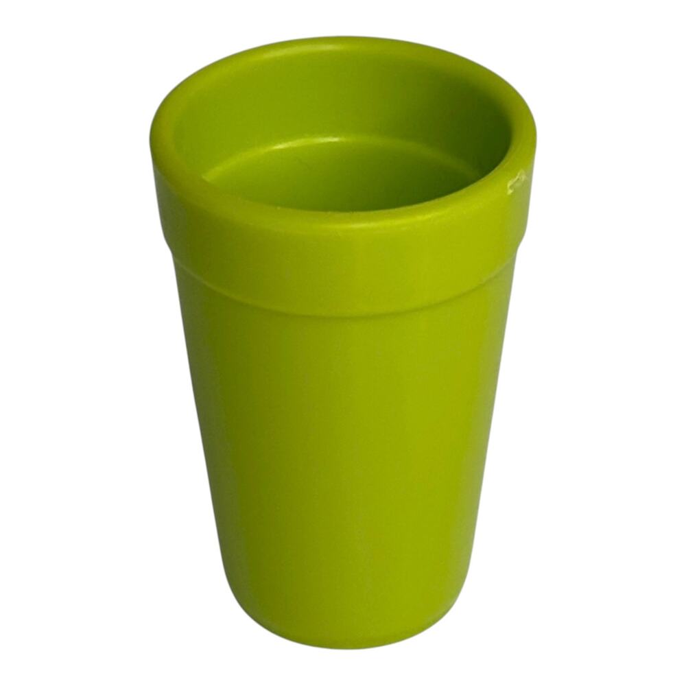 American Girl Doll Juice Cup 2.25” Julie Bedroom Snack Accessory Toy Green Vtg